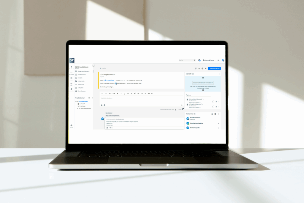 5FSoftware Mockup Unternehmen