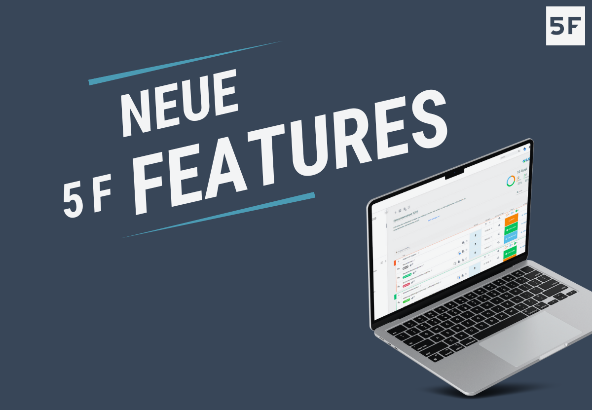 5FSoftware: Neue Features
