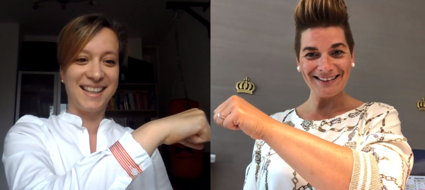 Brofaust Stephanie Bogendörfer und Evelyn Oettinger