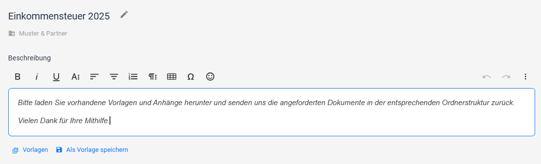 beschreibung-vorlagen-allgemein Screenshot: Beschreibungstext