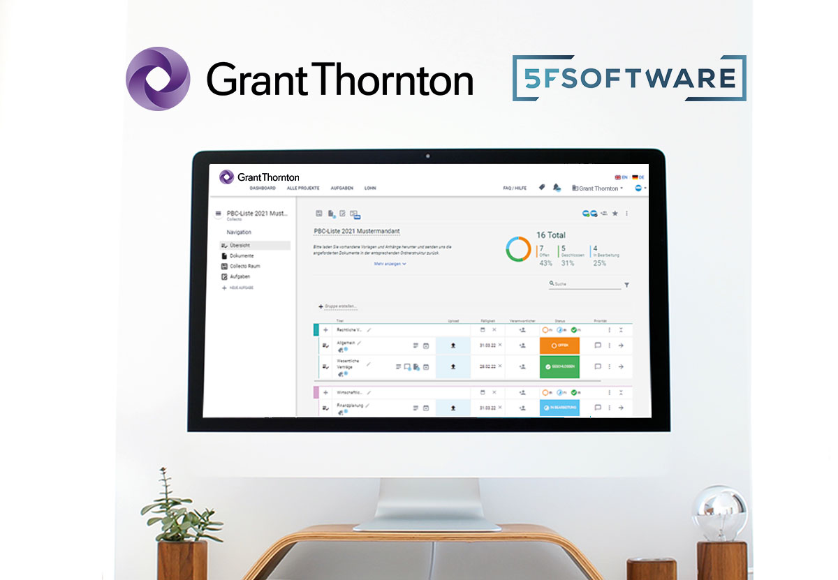 Grant Thornton und 5FSoftware in Zusammenarbeit
